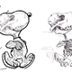 Image for article titled Skeleton illustrations get under cartoon characters' skin
